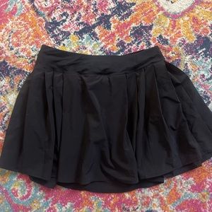 Black Pleated Lulu Skirt